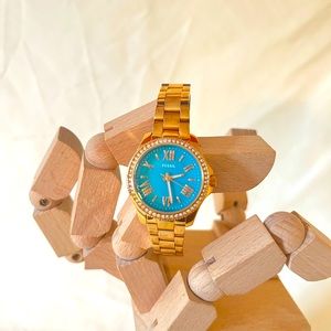 Fossil Watch - Teal